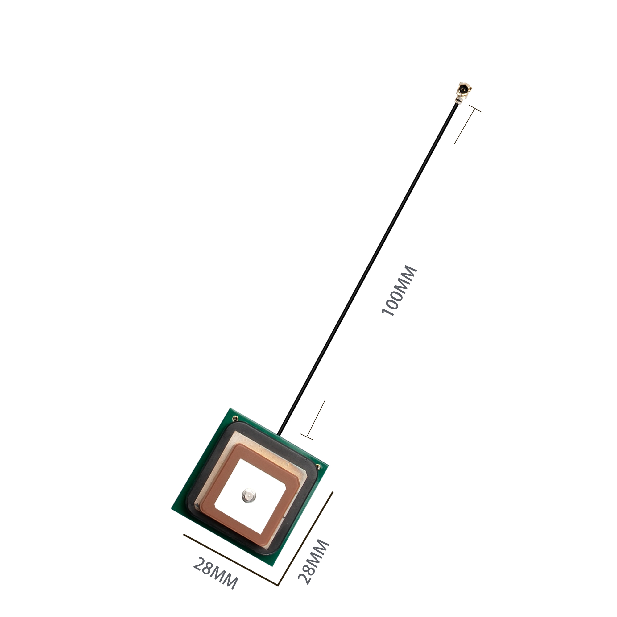 30dBi GPS+BD Active Antenna 3-5V IPEX 1 Connector