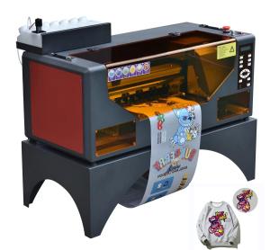 China 300mm DTF Printing Machine , Heat Transfer PET Film Printer CMYK Color factory