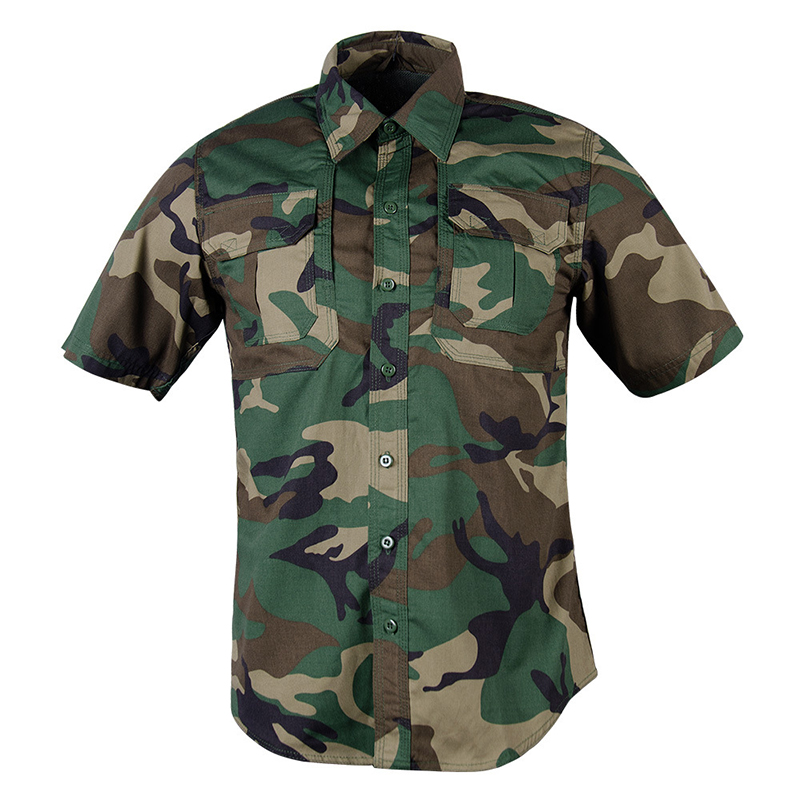 Formal Style Short Sleeve Outdoor Training Uniform Breathable and Suitable for Active