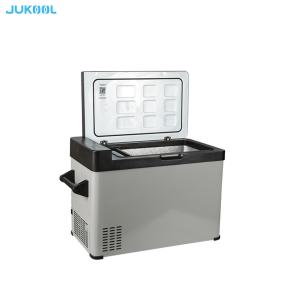 China 50L Dual Room Cooling Freezing Car Mounted Refrigerator factory