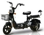 Two Wheel Electric City Bike With Pedals 350W Speed Motor Full Suspension Ebikes