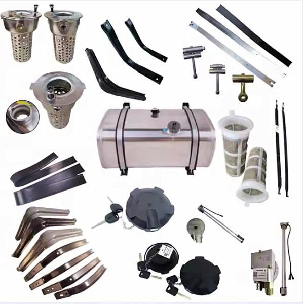 Shacman Truck Parts Aluminum Alloy Fuel Tank Assembly DZ91259550600/DZ9114552790