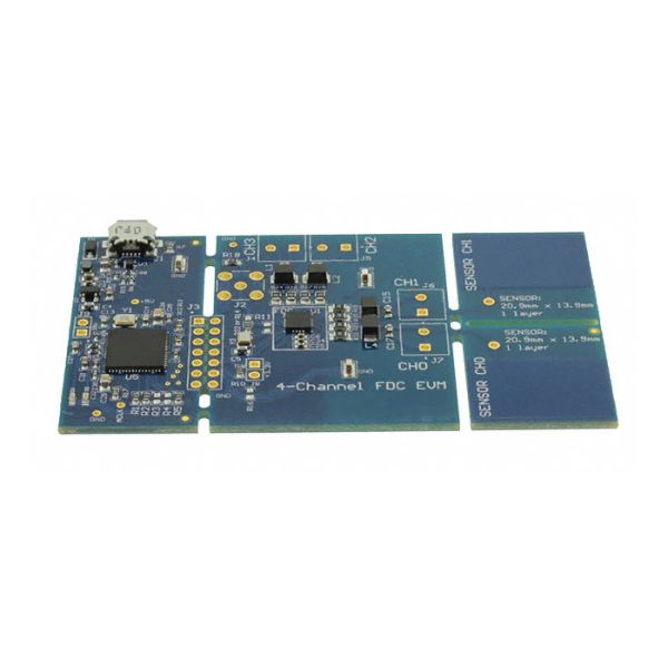 FDC2214EVM Embedded Solutions 2.7V To 3.6V Touch Capacitive Sensor Evaluation