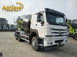10JB Used ZOOMLION Concrete Pump Mixer SINOTRUK HOWO 6X4 10M3