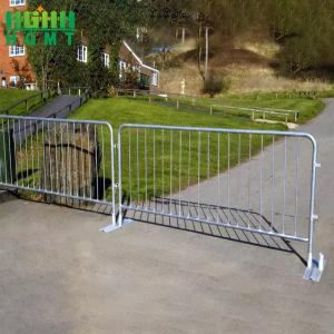 China Sturdy Queue Stand Metal Crowd Control Barriers For Event factory