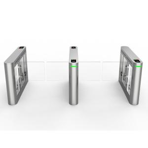 China RFID Optical Face Recognition Pedestrian Swing Turnstile For Hotel factory