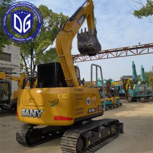 China Sy75 7.5 Ton Second-hand Sany Excavator Enhanced Soil Penetration Capabilities on sale