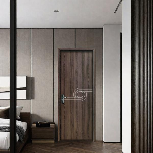 Termite Resistant WPC Hollow Door 15-45 Days Production Time Width 600mm 700mm
