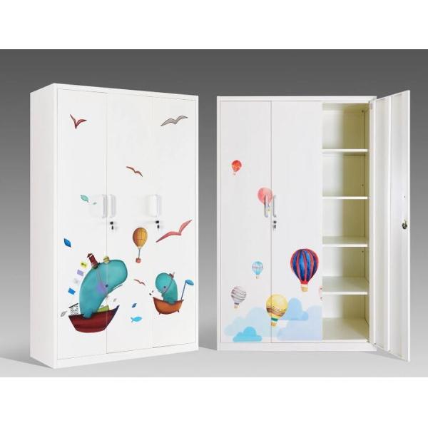 KEDA HS Code 9403100000 Metal Wardrobe Cabinet