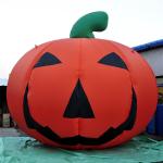 Outdoor Parade Inflatable Helium Pumpkin Balloon For Halloween Inflatable