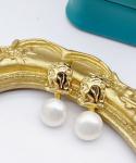 Natural Pearl Necklaces Fashion Women's Earrings Fine Simple Pearl Small
