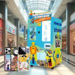 Convenient Phone Cover Printing Vending Machine With Steel Material CB