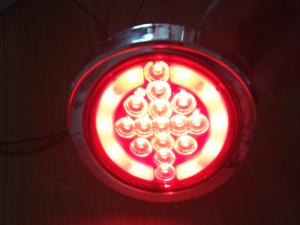 China Round Trailer Truck Light 24V Flashing Brightness LED Marker Lamps for Truck factory
