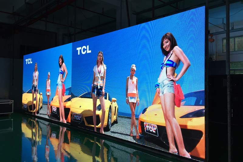 Big Smd 3mm Hd Led Display Tv Panel Advertising Wall For Church