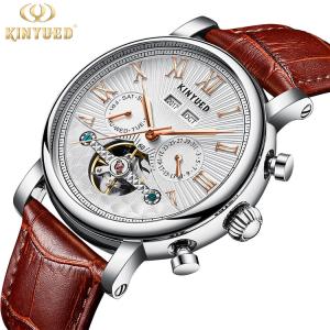 China Pin Buckle Automatic Mechanical Watch High Hardness Glass Water Resistant factory