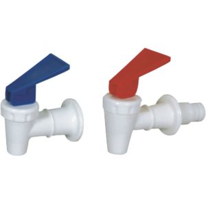 Water Cooler Replacement Faucet Red / Blue Handle , Small Water Cooler Tap