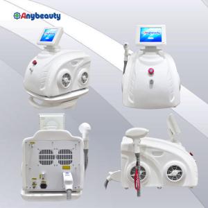 China Handpiece Permanent Diode Laser Hair Removal Machine 808nm 600w In Pure White factory