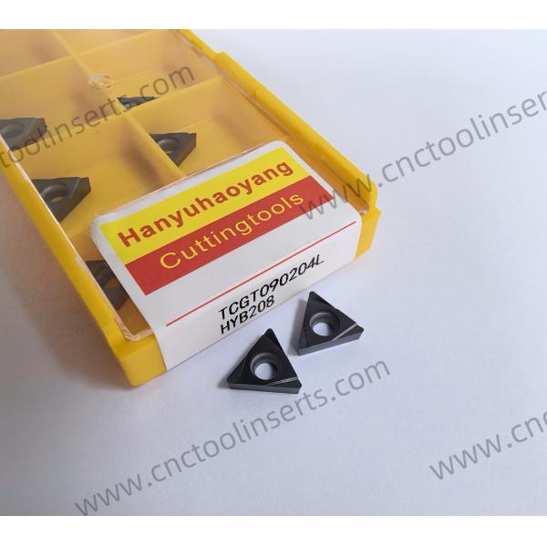 CNC Boring Inserts Wc-Co PVD Coating TCGT0090204L HYB208 ，Applicable To All