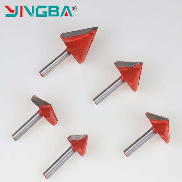 90 Degree V-shaped Milling Cutter Woodworking Milling Cutter Alloy Cutter Head NC Engraving Machine V-shaped