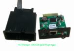10 / 100BaseT SNMP Card Internal Gold Finger Connection For UPS Monitor