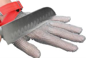 China XXS-XXL 304L Protection Safty Stainless Steel Mesh Safety Gloves For Butcher High Cut Resistance factory