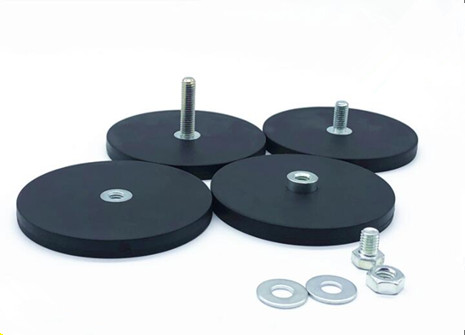 Car Assemblies with Screw Threaded Magnetic Material and LFYGY NdFeB Pot Magnet