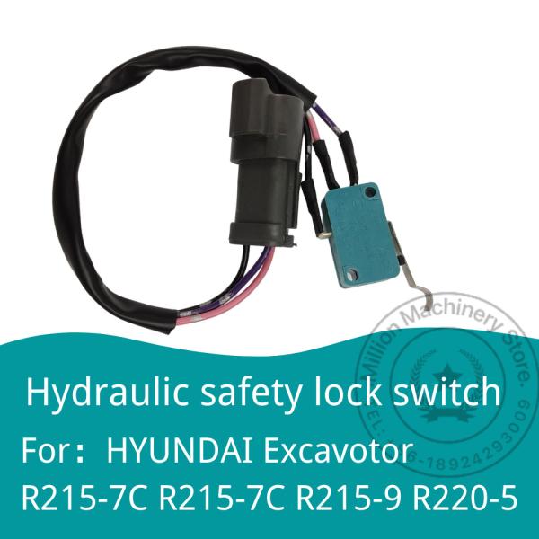 E323D Excavator Electrical PartsHydraulic Safety Lock Switch For R215-7/7C R215