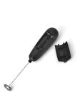Button Type Electric Coffee Mixer Milk Frother cappuccino maker with plastic