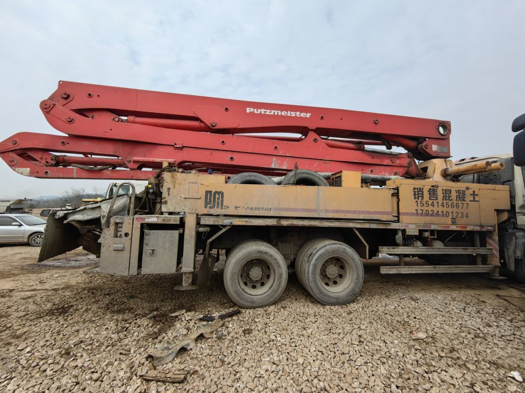 Putzmeister Mercedes Benz Chassis Choncrete Pump Truck 38m