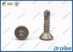 304/316/410 Stainless Steel Flat Head Hex Socket Self Drilling Tek Screws