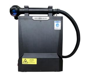 China 100W Backpack 10mm Fiber Laser Rust Removal factory