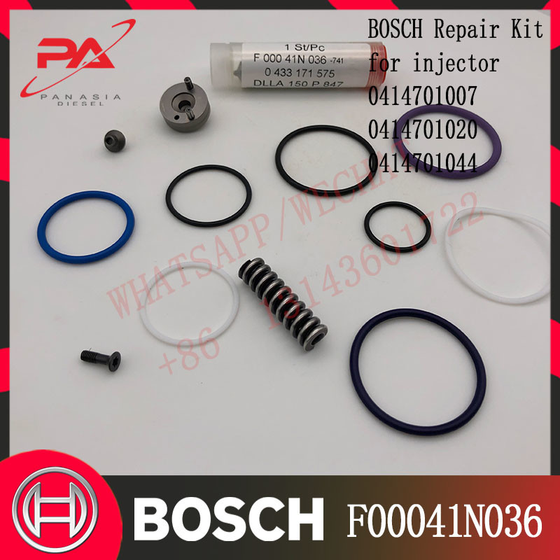 F00041N036 FOR DIESEL SCANIA INJECTOR Parts Repair Kit 0414701007 0414701020 0414701044 FOR SCANIA 1420379 1455860