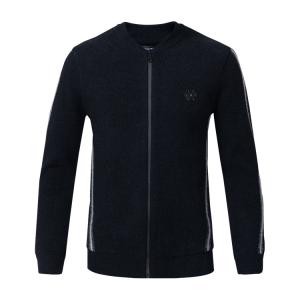 China China Supplier Winter Clothing Zip Up Sweater Manufacture 2019 Fall Winter Black Sweater for Men factory