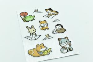 China Tearable 15mm Custom PVC Stickers For Phone Case factory