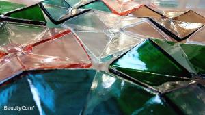 China High Clarity Round Sapphire Borosilicate K9 Crystal Plate factory