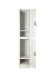 H1850mm 2 Door Clothing Steel Locker for Office Athletic