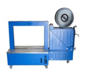 Vertical Fully Automatic Pallet Strapping Machine 3770*670*1450mm 4KW Power