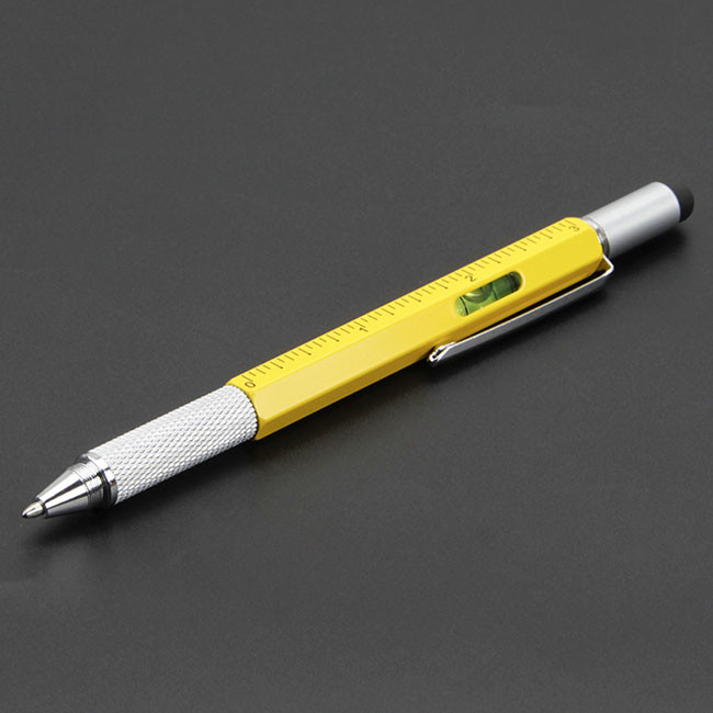 Stylus Pen Climbing Buckle Screwdriver Ball Pen Rulers Nail Grinding