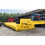 2 Line 4 Axle Low Bed Trailer 80-120ton Detachable Gooseneck Semi Truck Lowboy