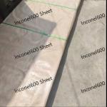 EN 10204-3.1 Certificated Inconel 600 Alloy Plate / Sheet / Strips Thickness 0.5