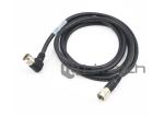 Right Angle Hirose 12 Pin Male Female Connector Cable 5 Meters For Analog Camera