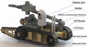China 400mm Cross Trench Width Military Eod Equipment For Enhanced Stability And Performance factory