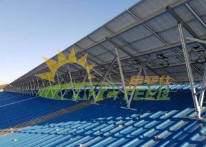 China Triangle 3-4 Rows Metal Roof Solar Mount Kits factory