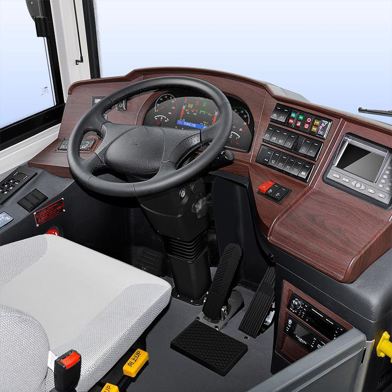 11320x2550x4200 Rear Axle 13.0T Rear Axle/Drum Brake LHD City Bus Passenger Buses
