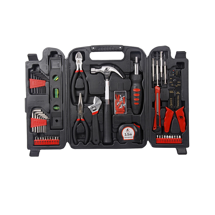 Plastic Metal House Hood 129 Pieces Mechanic Tool Set