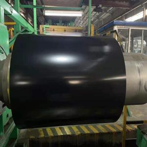 China 40 Years Warranty Super HDP Zinc 275g Pre Painted Galvanized Steel Beckers Matt RAL9005 Black Corrugated Roof Tile factory