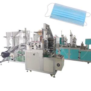 China Automatic Disposable Civil Face Mask Manufacturing Machine 3 Player OEM factory