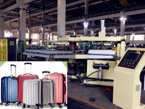 High Speed Automatic Plastic Vacuum Thermoforming suit case luggage forming machine (3 Positions Type)