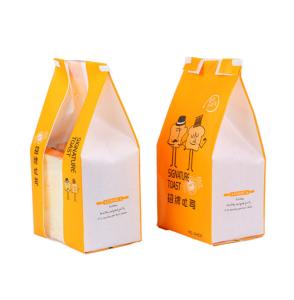 China Matte Laminated Paper bakery Bread Packaging Bags Biodegradable Custom Gravure Printed factory