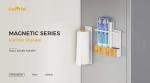 Household Magnetic Attraction Kitchen Organizer No Drilling Wall Mounted Tissue